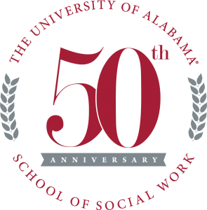School of Social Work 50th Anniversary Logo