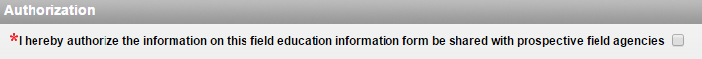 check authorization box