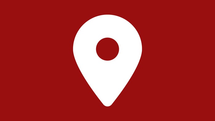 a location dot