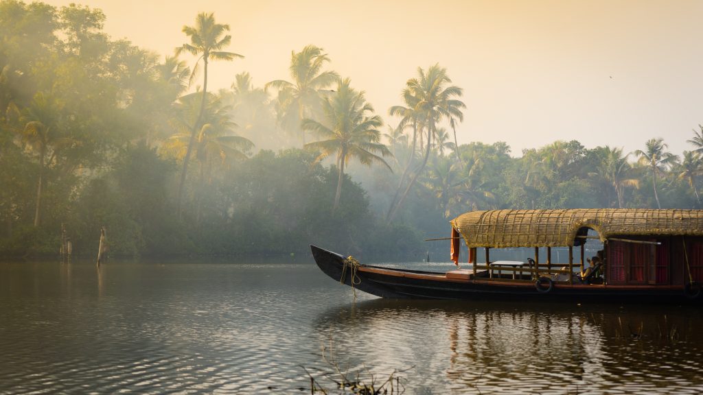 Boathouse in the Backwaters