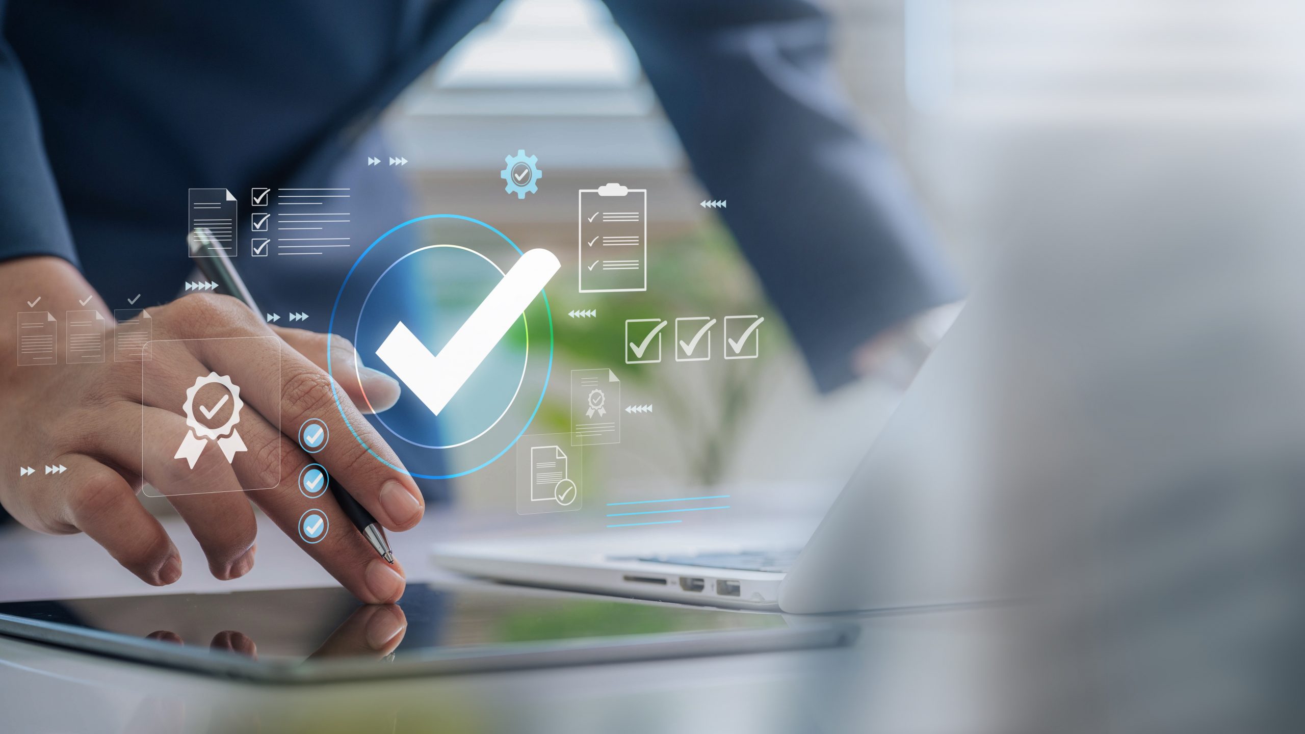 Digital checklists for business certification and quality assurance. Streamline verification processes with performance audits and system control for improved efficiency and standards compliance.